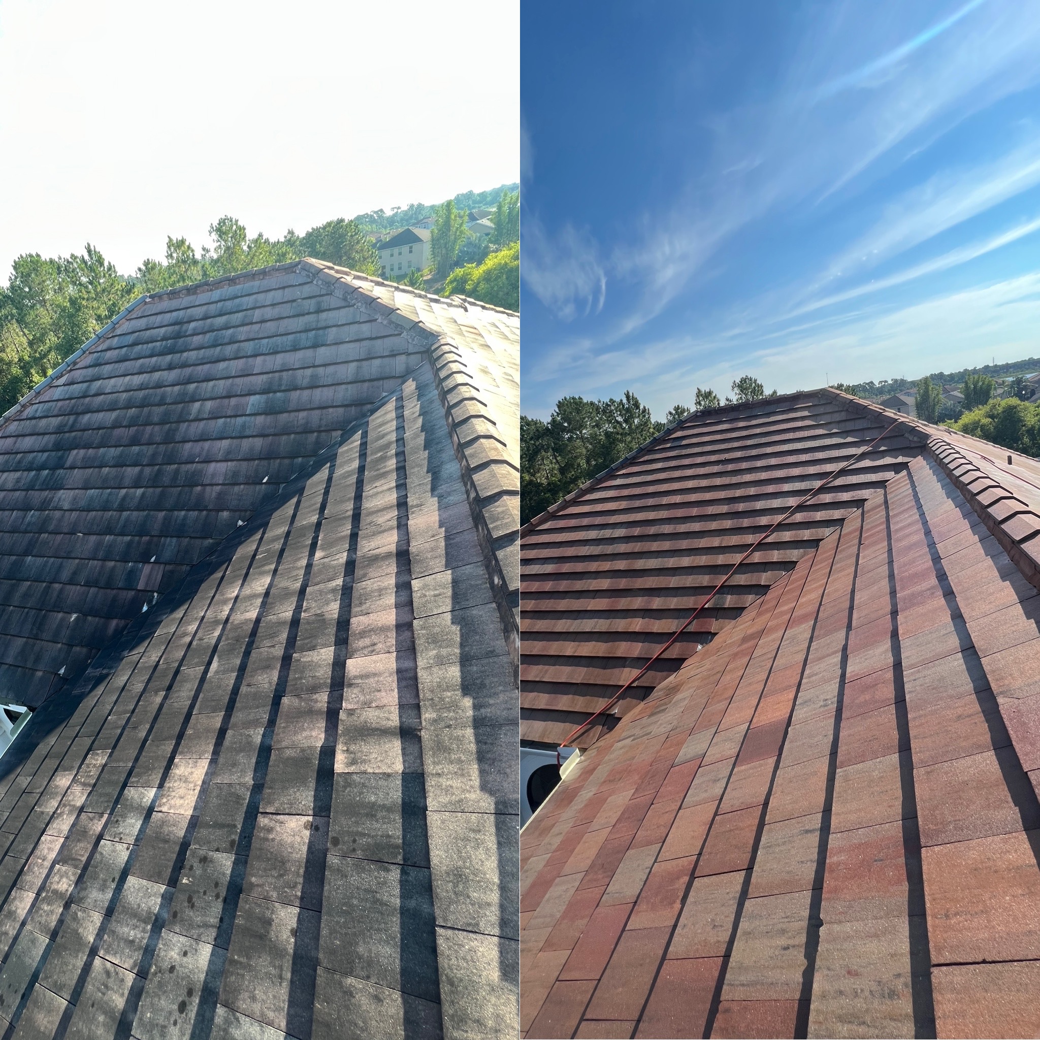 Pressure washing job